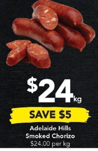 Drakes Adelaide Hills Smoked Chorizo offer