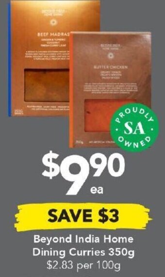 Drakes Beyond India Home Dining Curries 350g offer