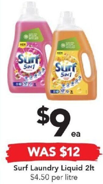 Drakes Surf Laundry Liquid 2lt offer