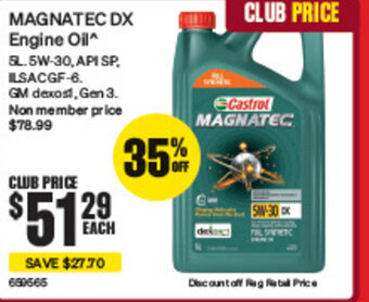SuperCheap Auto MAGNATEC DX Engine Oil offer