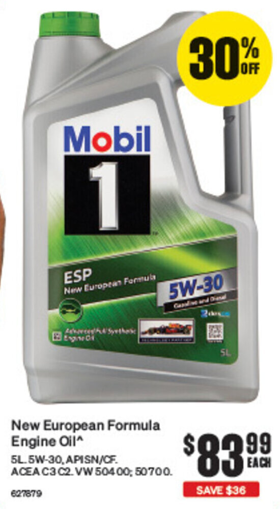 New European Formula Engine Oil offer at SuperCheap Auto