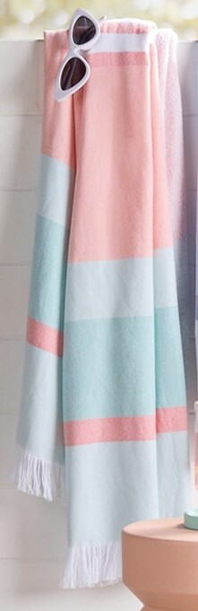 Spotlight Koo elite cooper square beach towel 150x150cm offer