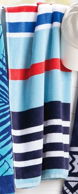 Spotlight Koo jacquard beach towel offer