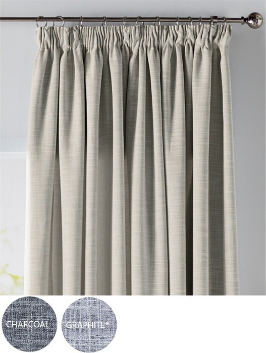 40 off oslo room darkening pencil pleat curtains offer at Spotlight