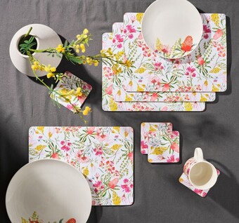 Spotlight Culinary co australiana placemat & coaster set offer
