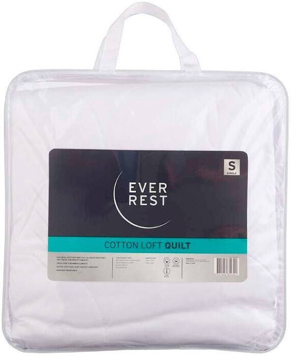 Ever rest cotton loft quilt offer at Spotlight