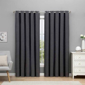 Spotlight Turner thermal lined eyelet curtains offer