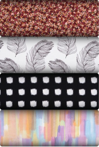 Spotlight Print & plain fashion & double knits offer