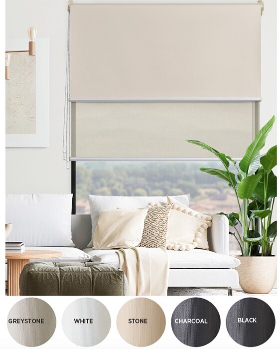 Platinum dual roller blinds offer at Spotlight