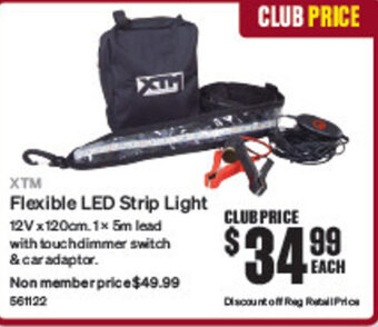 SuperCheap Auto XTM Flexible LED Strip Light offer