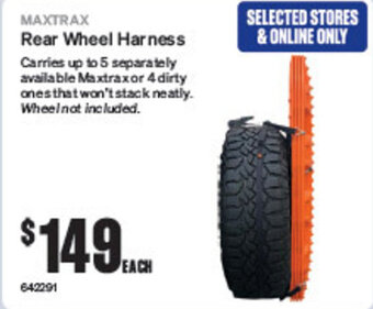 SuperCheap Auto MAXTRAX Rear Wheel Harness offer