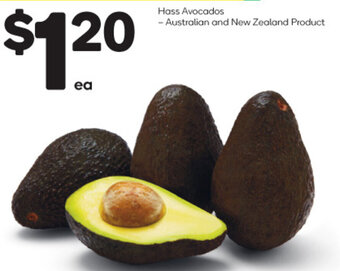 Woolworths Hass Avocados offer