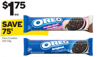 Woolworths Oreo Cookies 128-131g offer