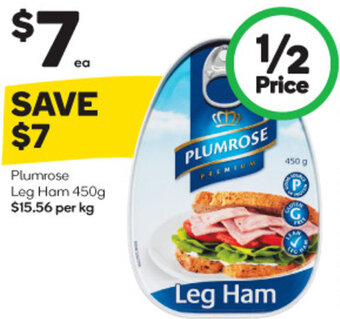 Plumrose Leg Ham 450g