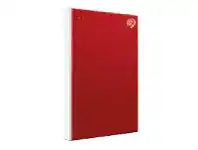 Seagate 2TB One Touch Portable HardDrive - Red