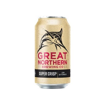 Woolworths Great northern super crisp block cans 30x375ml offer
