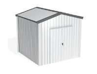 Stratco Gable Roof Custom Stubbie Double PA Door offer