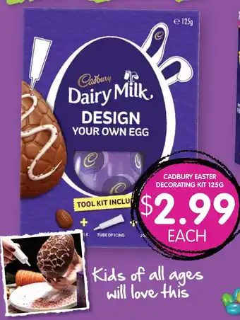 Spudshed Cadbury Easter Decorating Kit 125g offer