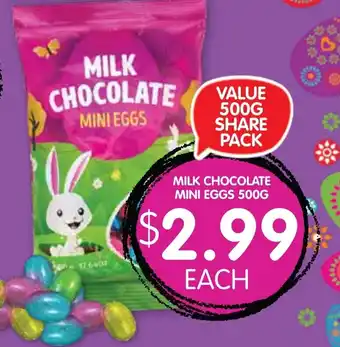 Spudshed Milk Chocolate Mini Eggs 500g offer
