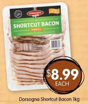 Dorsogna Shortcut Bacon 1kg