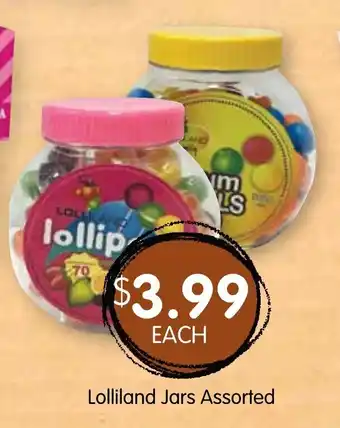 Spudshed Lolliland Jars Assorted offer