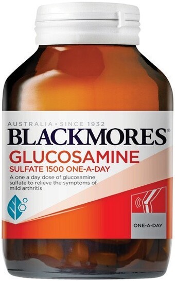 Pharmacy Best Buys Blackmores glucosamine sulfate 1500 one-a-day 90 tablets offer