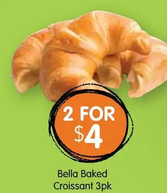 Spudshed Bella Baked Croissant 3pk offer