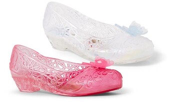 BIG W Barbie or frozen kids jelly dress shoes offer