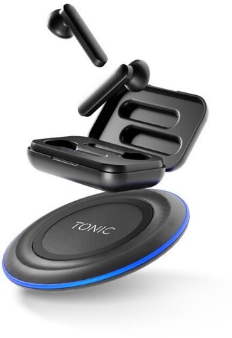 BIG W Tonic wireless earphones and 5w wireless charger combo offer