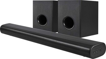 BIG W Eko 2.2 channel soundbar with 2 x subwoofers offer
