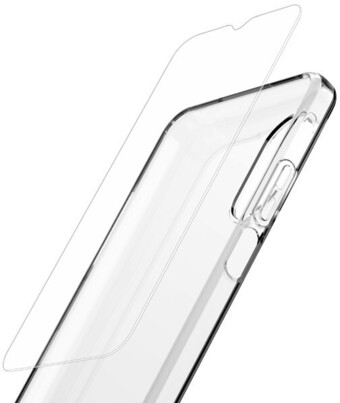 BIG W Itskins oppo a17 essentials 360 case and screen guard bundle - clear offer