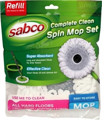 BIG W Sabco complete clean spin mop refill offer