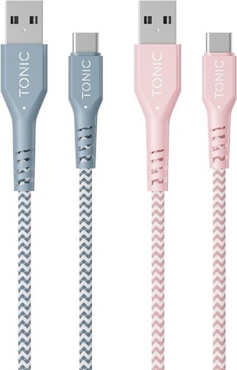 BIG W Tonic powerflex usb-c to usb-a cable twin pack offer