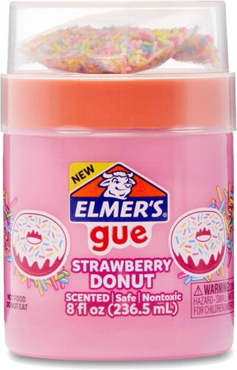 Elmer’s strawberry donut slime pack