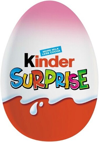 BIG W Kinder surprise chocolate egg 20g - pink offer