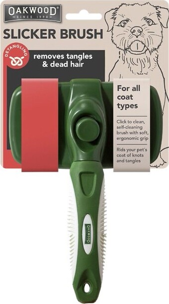 BIG W Oakwood detangling slicker brush offer