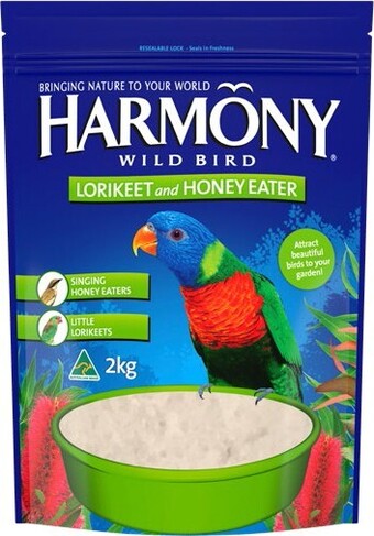 BIG W Harmony lorikeet and honey eater feed 2kg offer