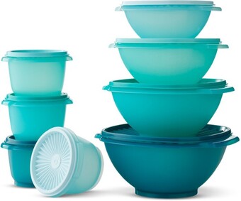 Myer Tupperware 8pc heritage bowl set offer