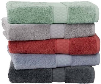 Myer Sheridan luxury egyptian bath towels offer