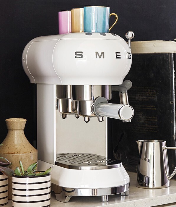 Smeg espresso coffee machine offer at Myer