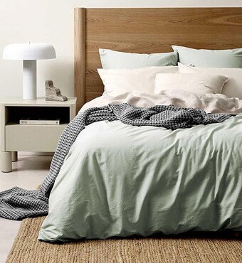 Myer Aura home halo organic cotton quilt cover offer