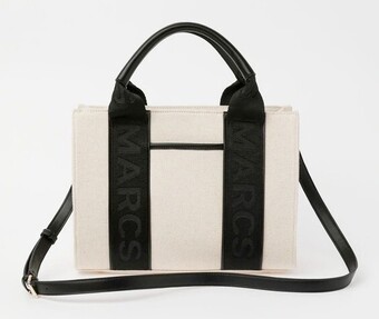 Myer Marcs barbados tote bag - natural/black offer