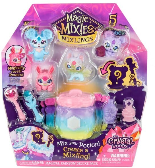 Magic mixies mixlings magical rainbow deluxe pack offer at Kmart
