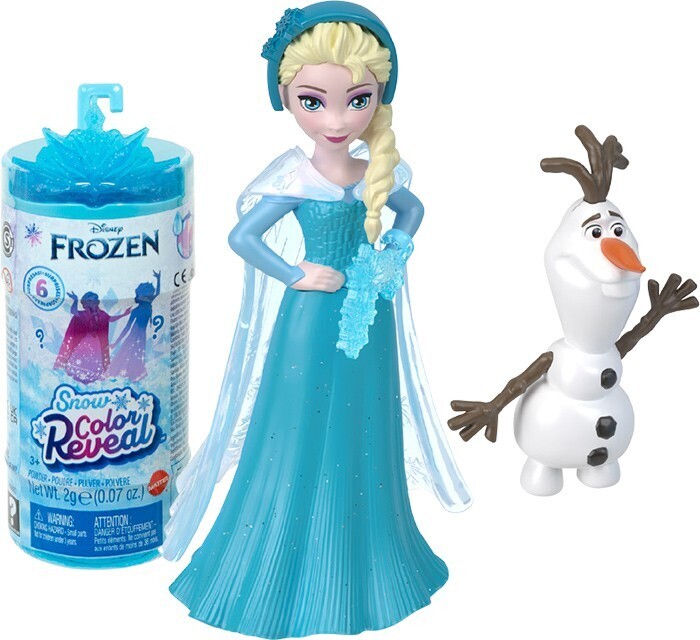 Disney frozen snow color reveal doll assorted offer at Kmart