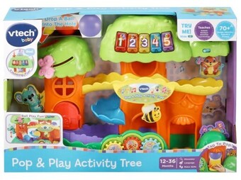 Vtech baby pop and play activity tree