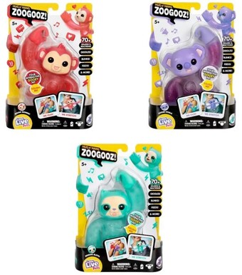 Kmart Little live pets: hug n' hang zoogooz single pack - assorted offer