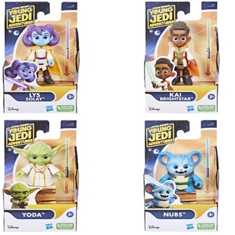 Kmart Disney star wars young jedi adventures action figure - assorted offer