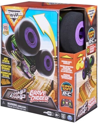 Kmart Monster jam remote control ramp champ grave digger offer