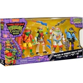 BIG W New teenage mutant ninja turtles 4-pack 5-inch mutant figures offer