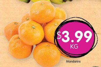 Spudshed Mandarins offer
